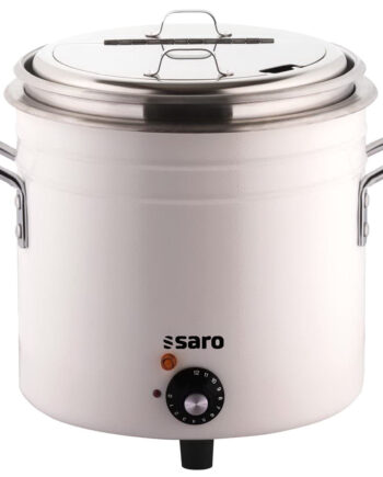 Saro Retro Suppekedel Model Retro Hvid