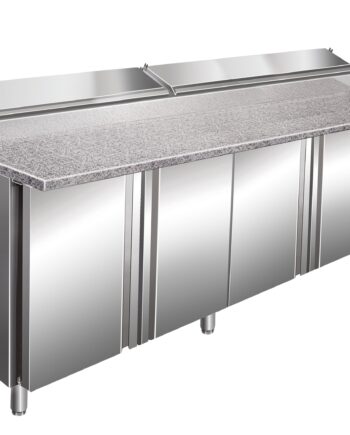 Saro Sandiwchbord Med   Låger  Granitbordplade     Gn Model Sh 2500