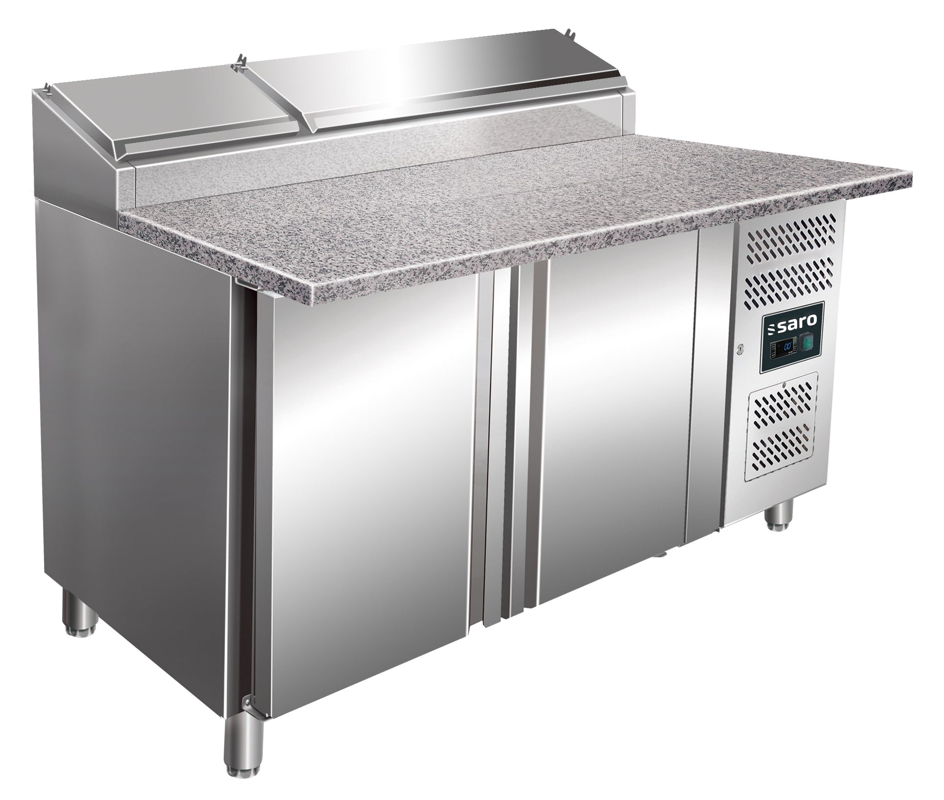 Saro Sandwichbord Med Låger Granitbordplade Gn Model Sh 1500