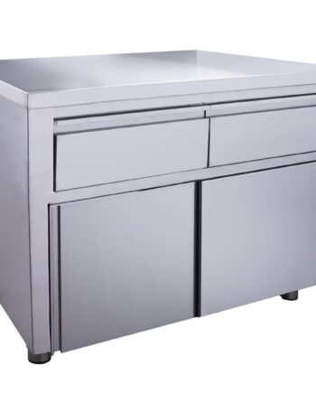 Saro Skydedørsskab   Skuffer 1200x700mm