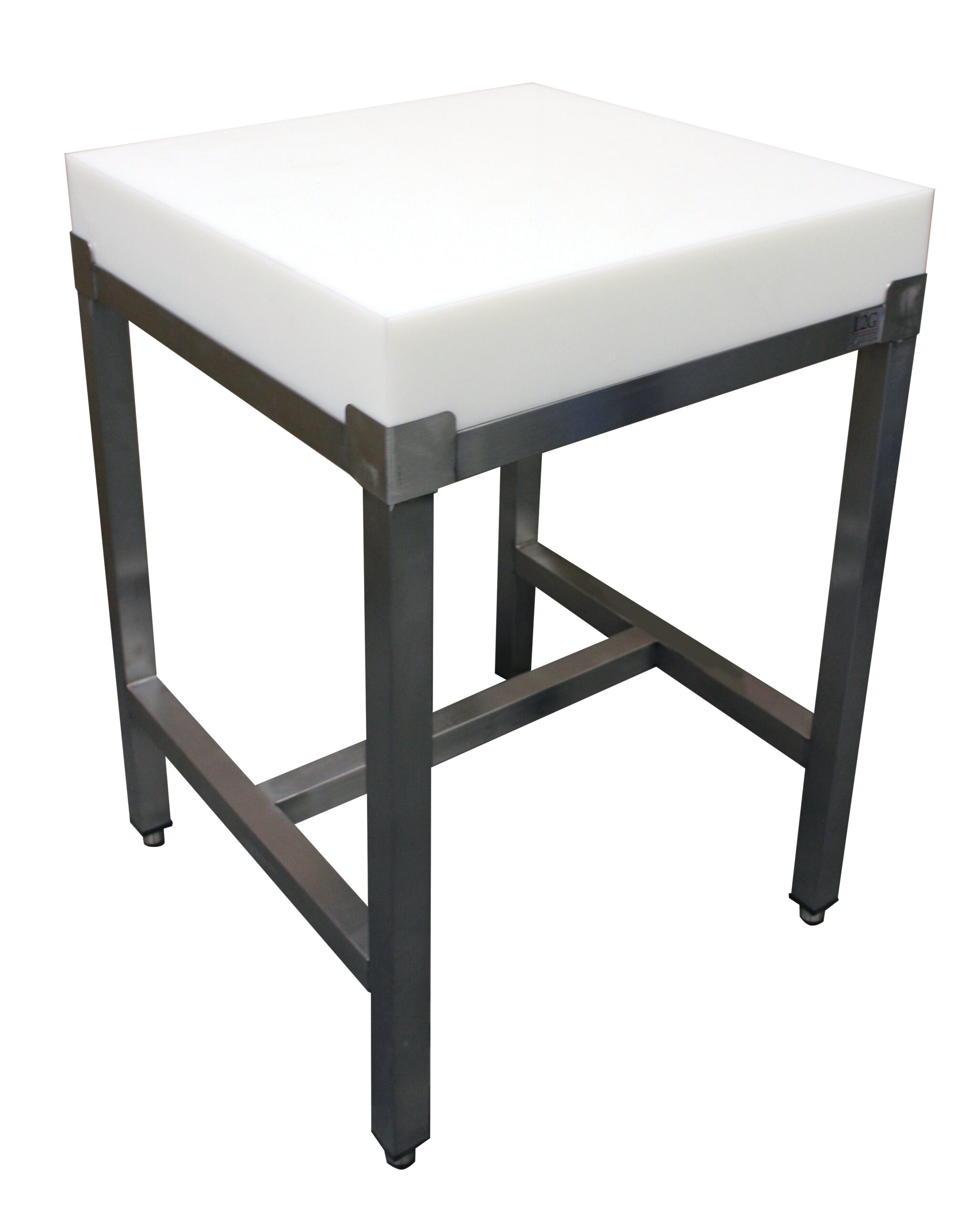 Saro Slagterblok Med En Rustfri Stålramme 1200x500 Aisi 430