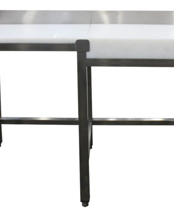 Saro Slagterbord Med Slagterblok Med Bagkant 1500x500