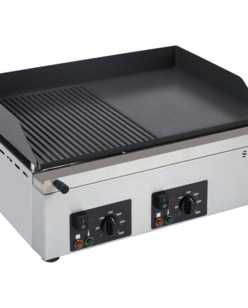 Saro Stegebageplade 590x400 Mm  Rillet Glat  Model Gpk 610
