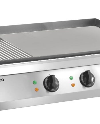 Saro Stegeplade El   Rillet   Glat  Model Fry Top Gh 760