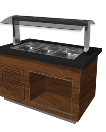 Saro Varm Buffet Model Premium Line Sb-  130 Valnød