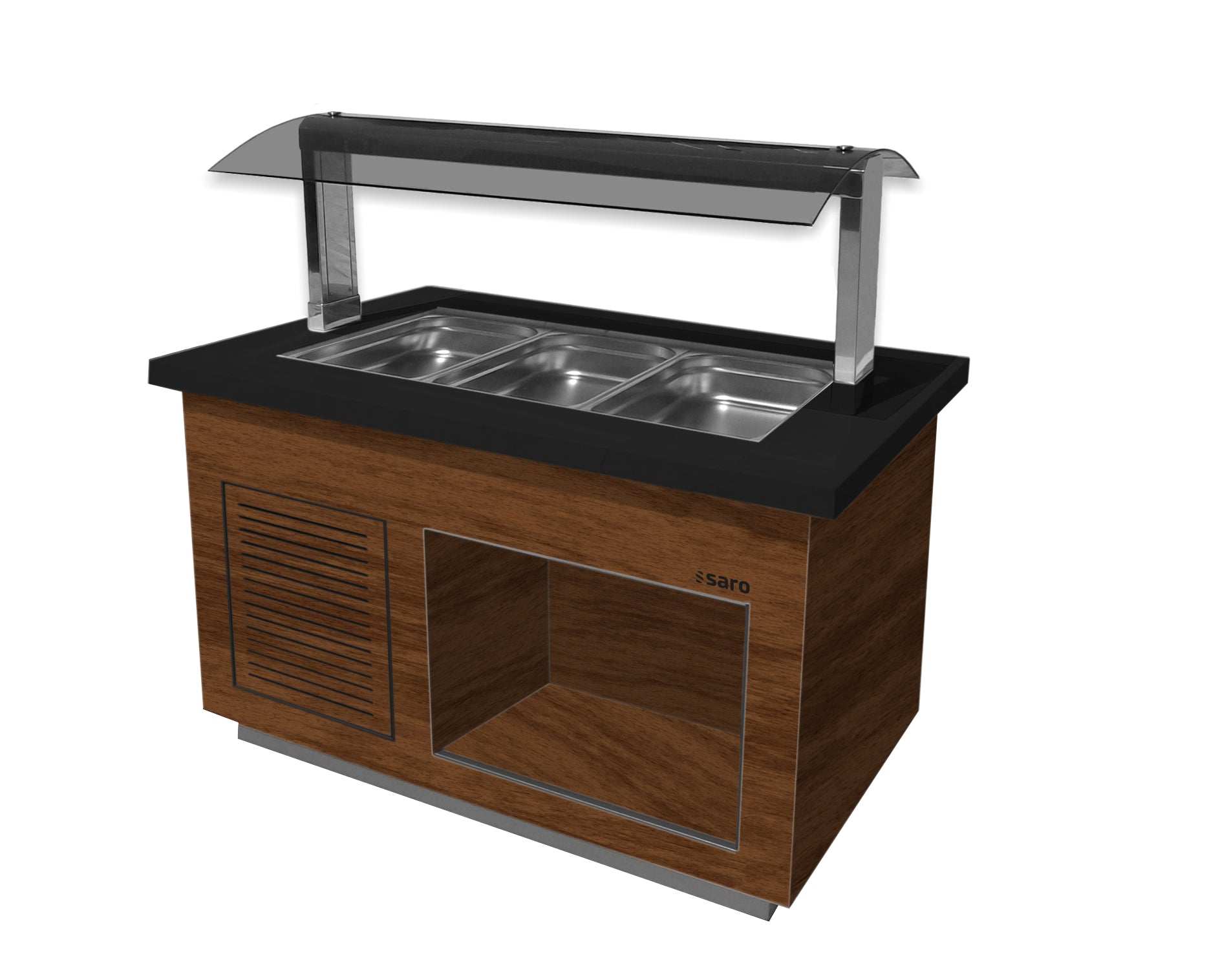 Saro Varm Buffet Model Premium Line Sb- 130 Valnød