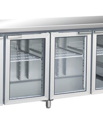 Saro Ventileret Kølebord Med   Glaslåger Model Gn 4100 Tng