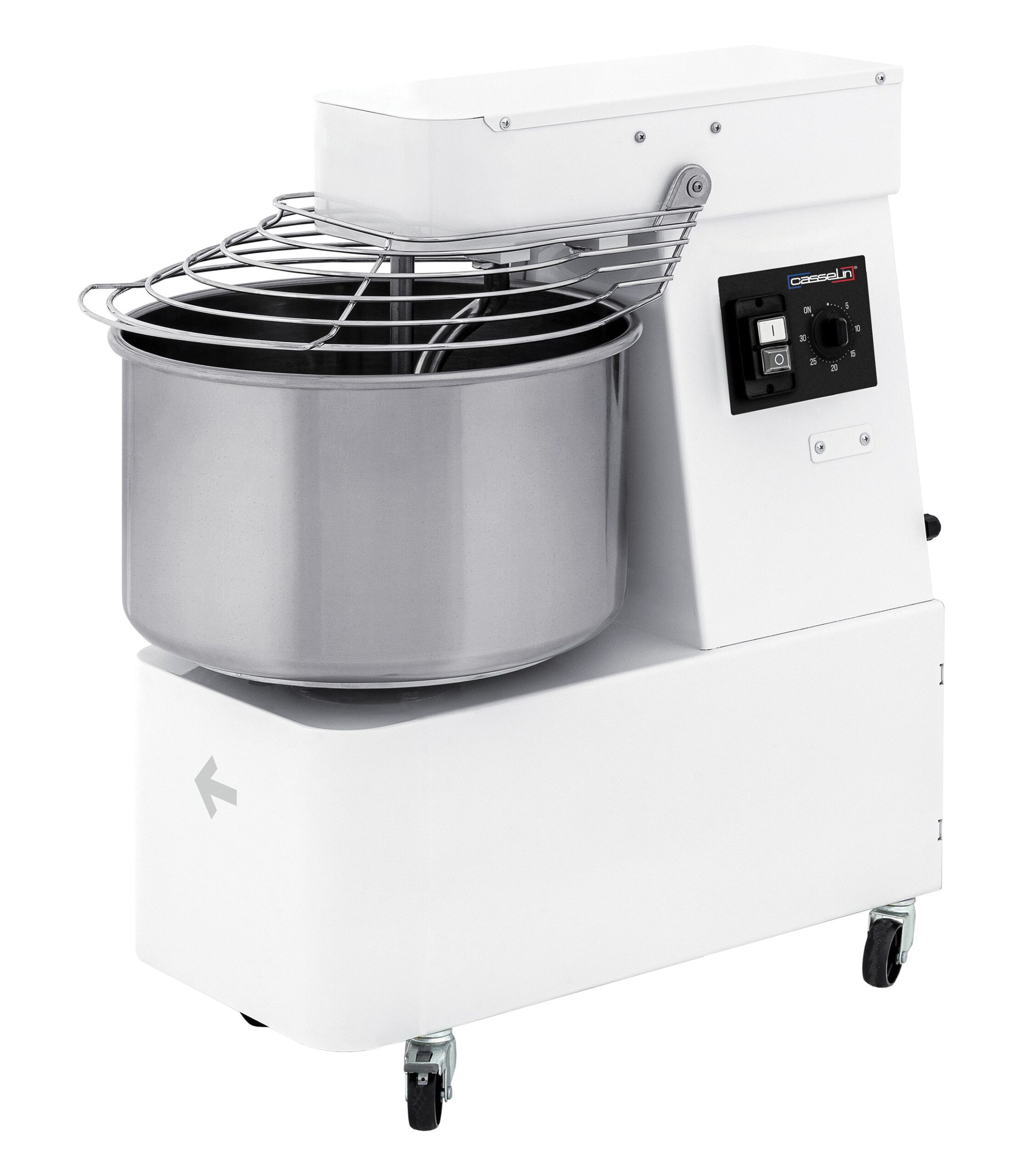 Spiralmixer Med Fast Hoved Og Skål Hastigheder 17kg