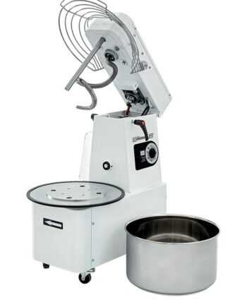 Spiralmixer Med Løftbart Hoved Og Aftagelig Skål 35 Kg