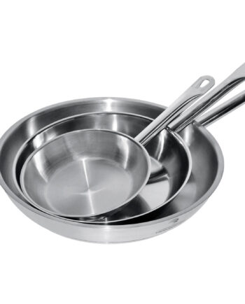 Stegepande Rustfrit Stål 24 Cm