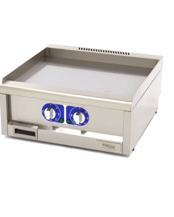 Stegeplade   Professionel Kvalitet Glat Dobbelt Enhed 60 Cm Dyb Elektrisk 400v