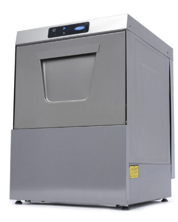 Underbordsopvaskemaskine 50   50 Cm Med Skyllemiddelpumpe Digitalt Display 400v