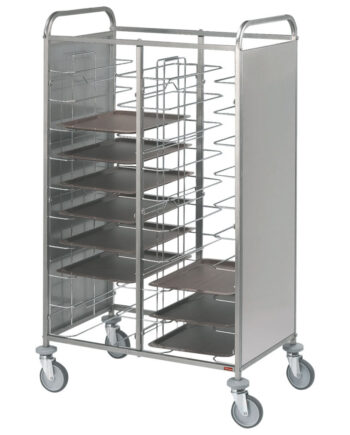 Universal Tallerkenvogn 2x 12 Niveauer