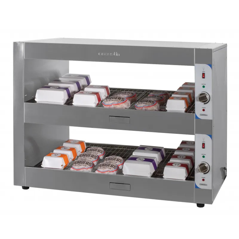 Varme Reol Burgere Rustfrit Stål 120 Cm