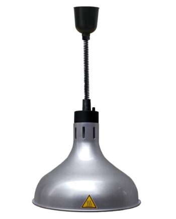 Varmelampe   290 Mm Sølvfarvet