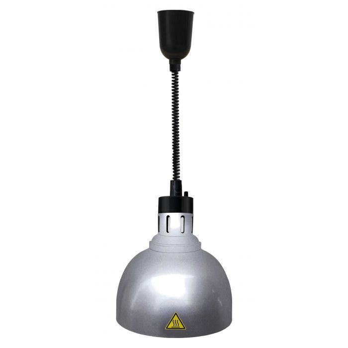 Varmelampe 240 Mm Sølvfarvet