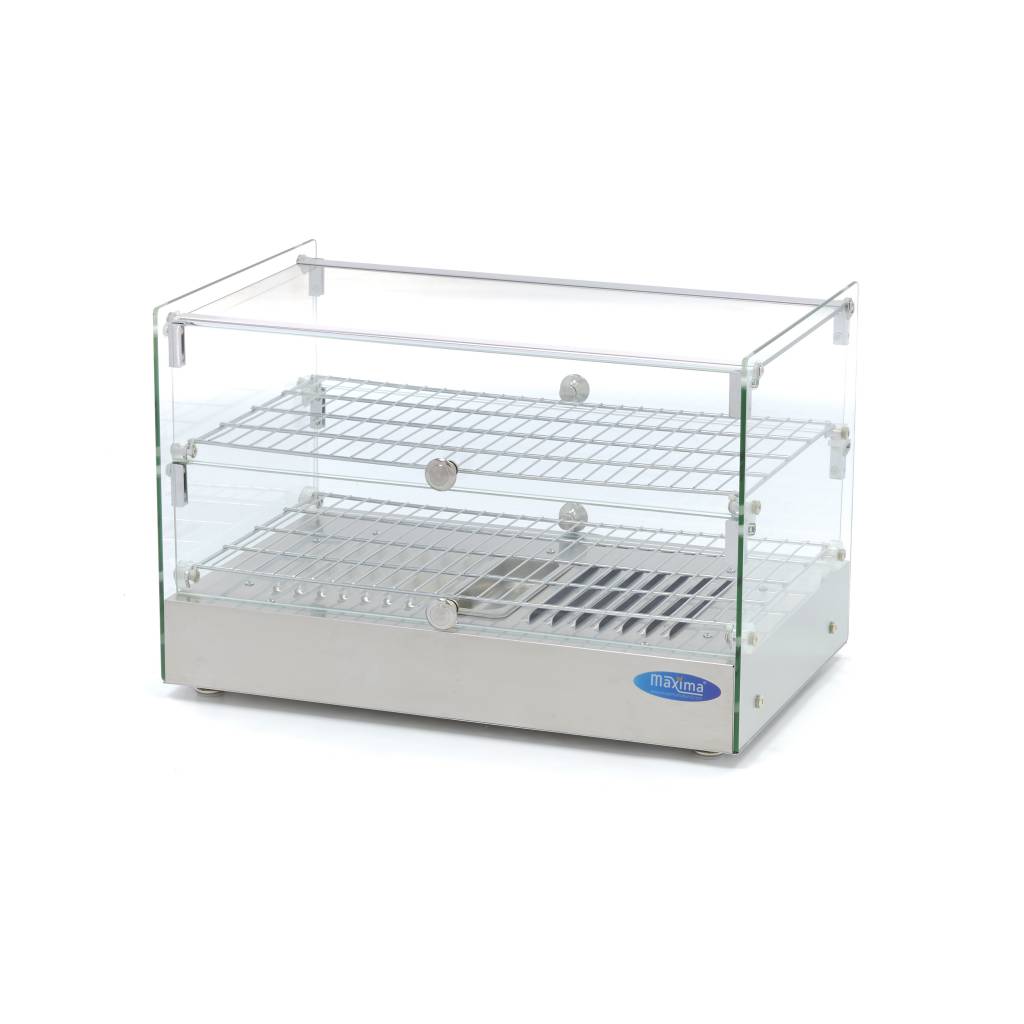 Varmeskab Varmedisplay 50l 55cm Hylder