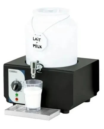 Varmmælksdispenser Porcelæn 10 Liter