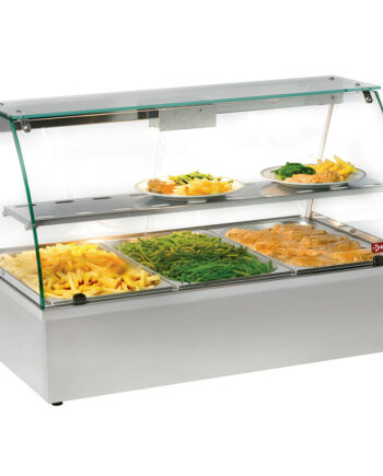 Varmt Vitrineskab  Bain-marie   Gn      Panorama