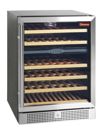Vinkøleskab  Ventileret  160 Liter    Tâ  Sort