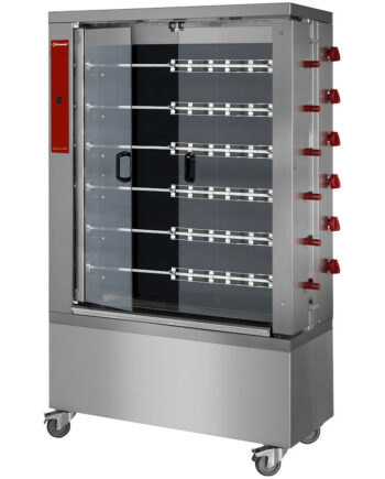Vitrokeramisk Rotisserie    Spyd  36 Kyllinger