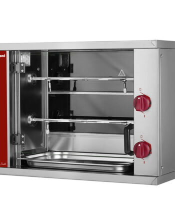 Vitrokeramisk Rotisserie    Spyd    Kyllinger  Lille