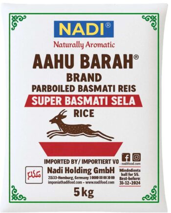 Aahu Barah Super Basmati Sella Ris   Kg