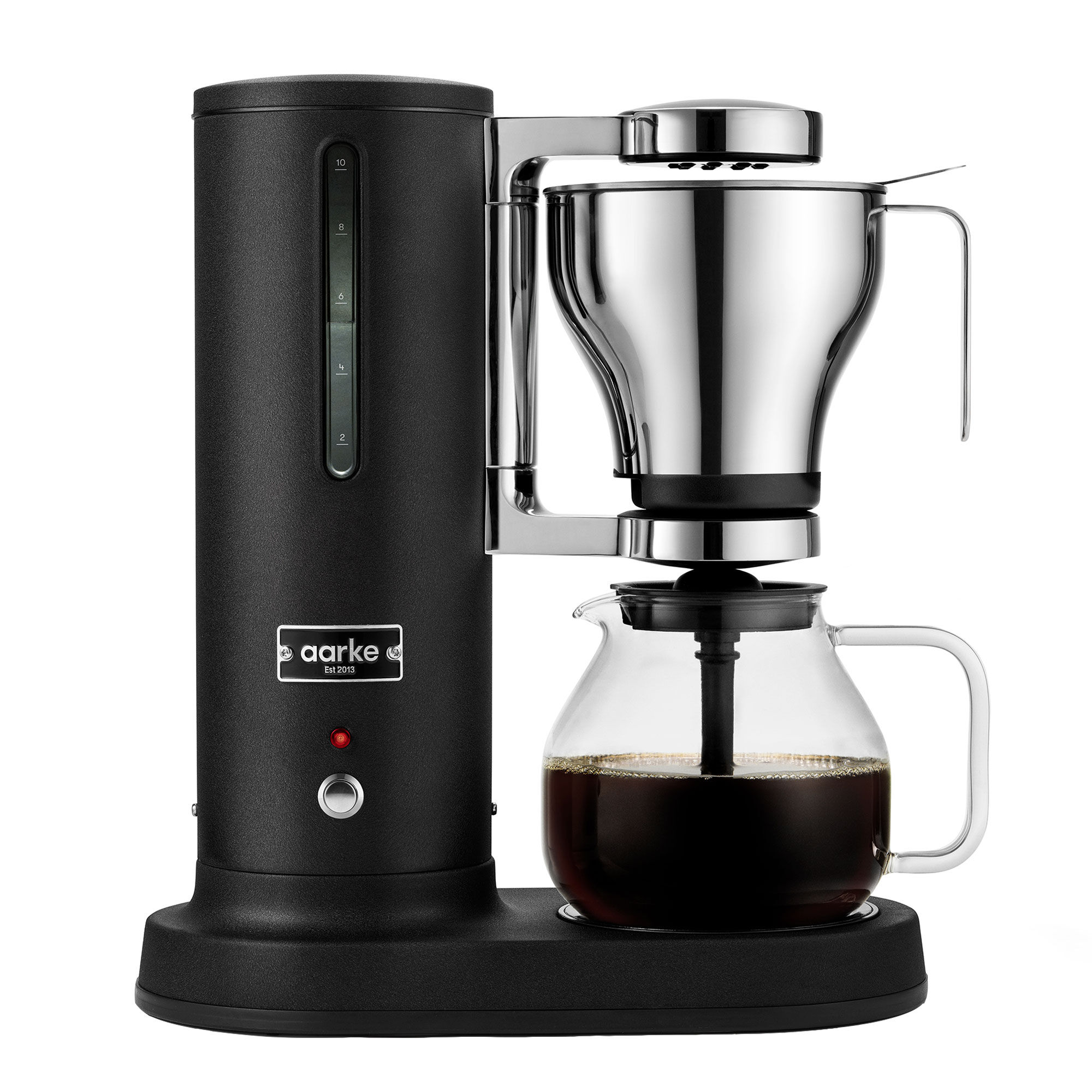 Aarke Kaffemaskine  Mat Sort