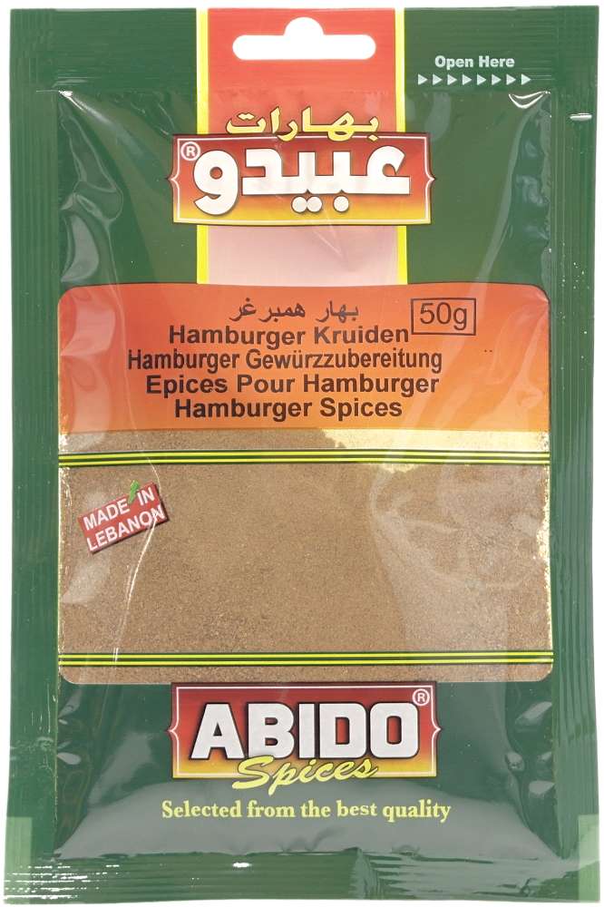 Abido Hamburger Krydderi 50