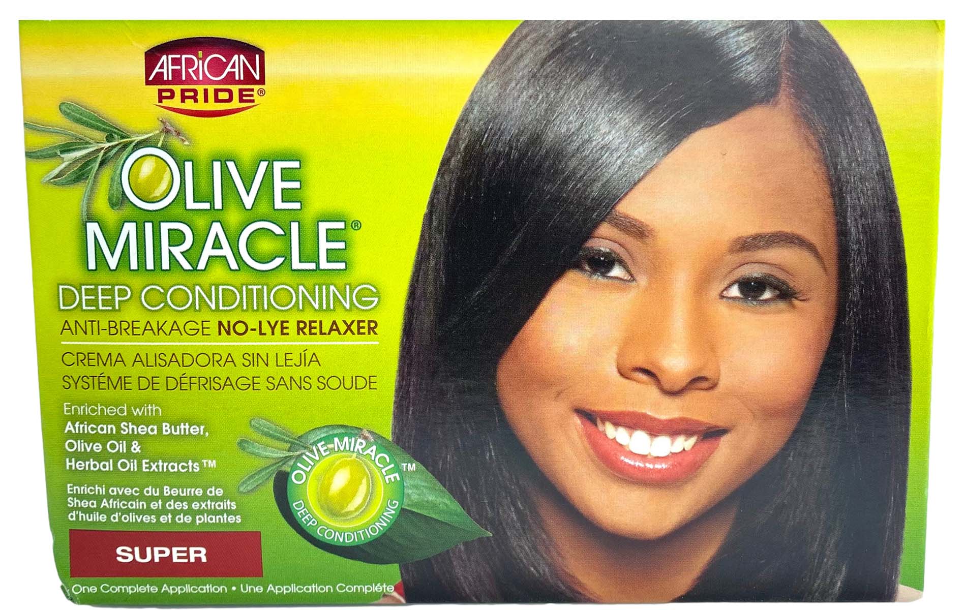 African Pride Olive Miracle Relaxer  Super