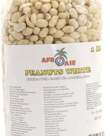 Afroase Peanuts  Hvide   Kg