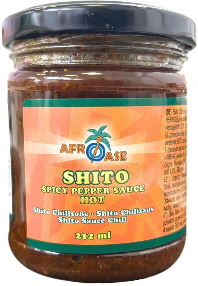 Afroase Shito Chili Sauce Stærk 212 Ml