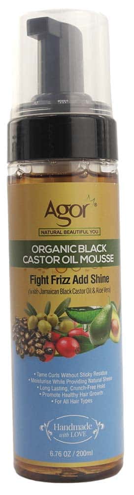 Agor Organic Castor Oil Mousse 200 Ml
