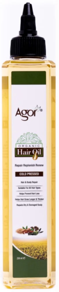 Agor Organic Hair Oil 250 Ml