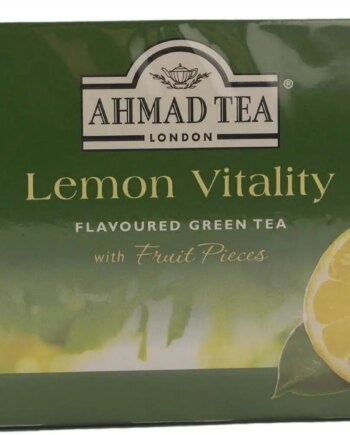 Ahmad Tea Lemon Vitality Green Tea 20 Stk