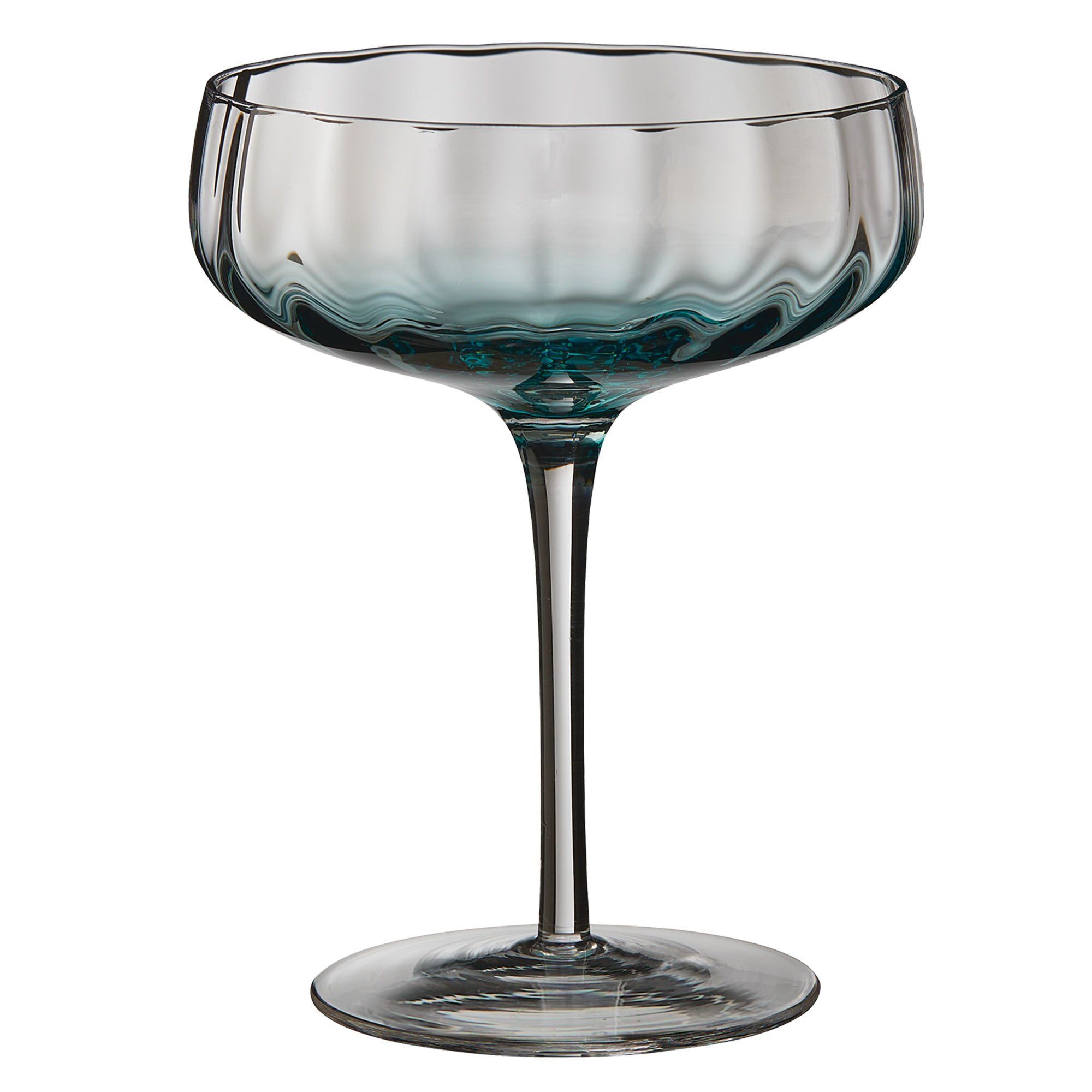 Aida Champagne Cocktailglas  Blå