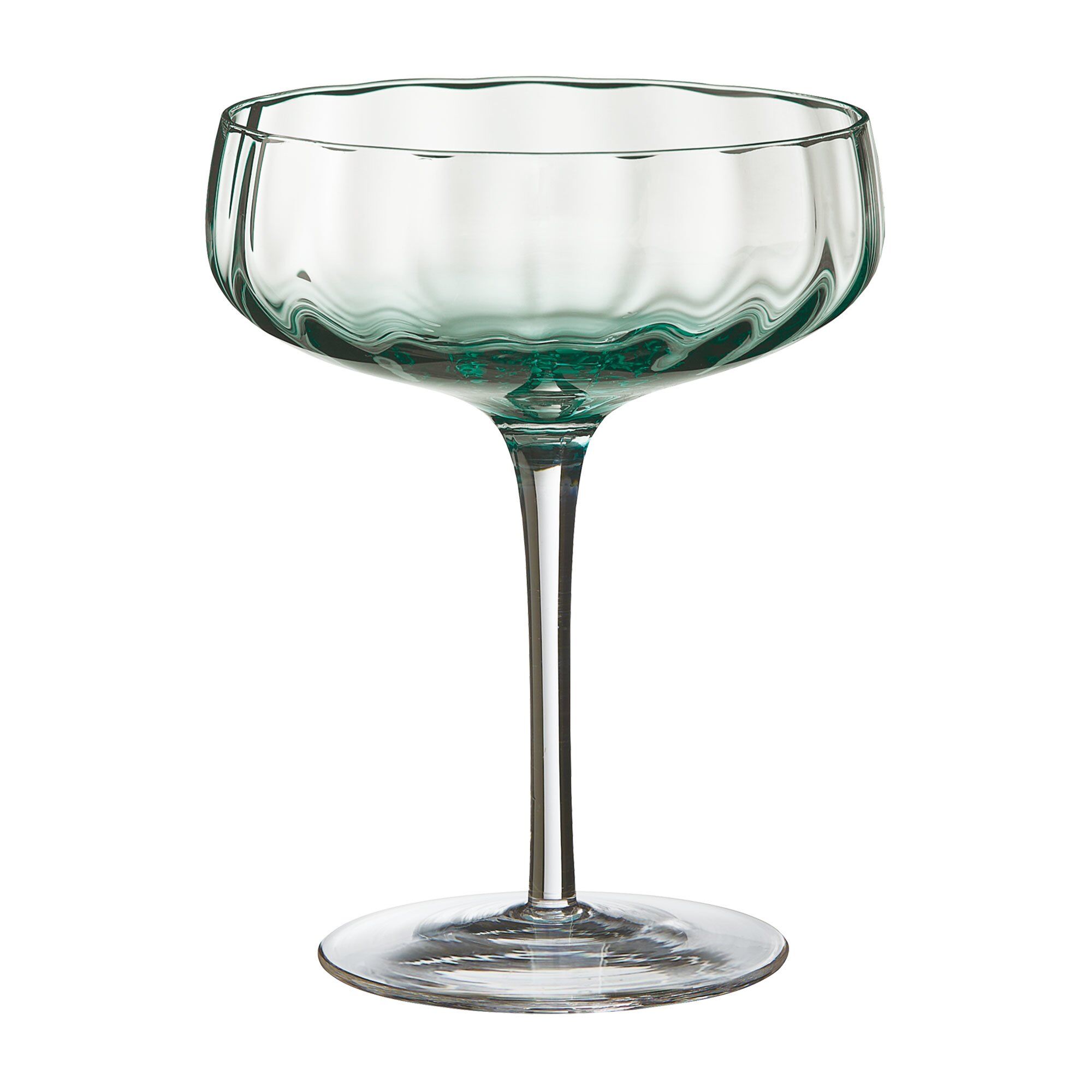 Aida Champagne Cocktailglas  Grøn