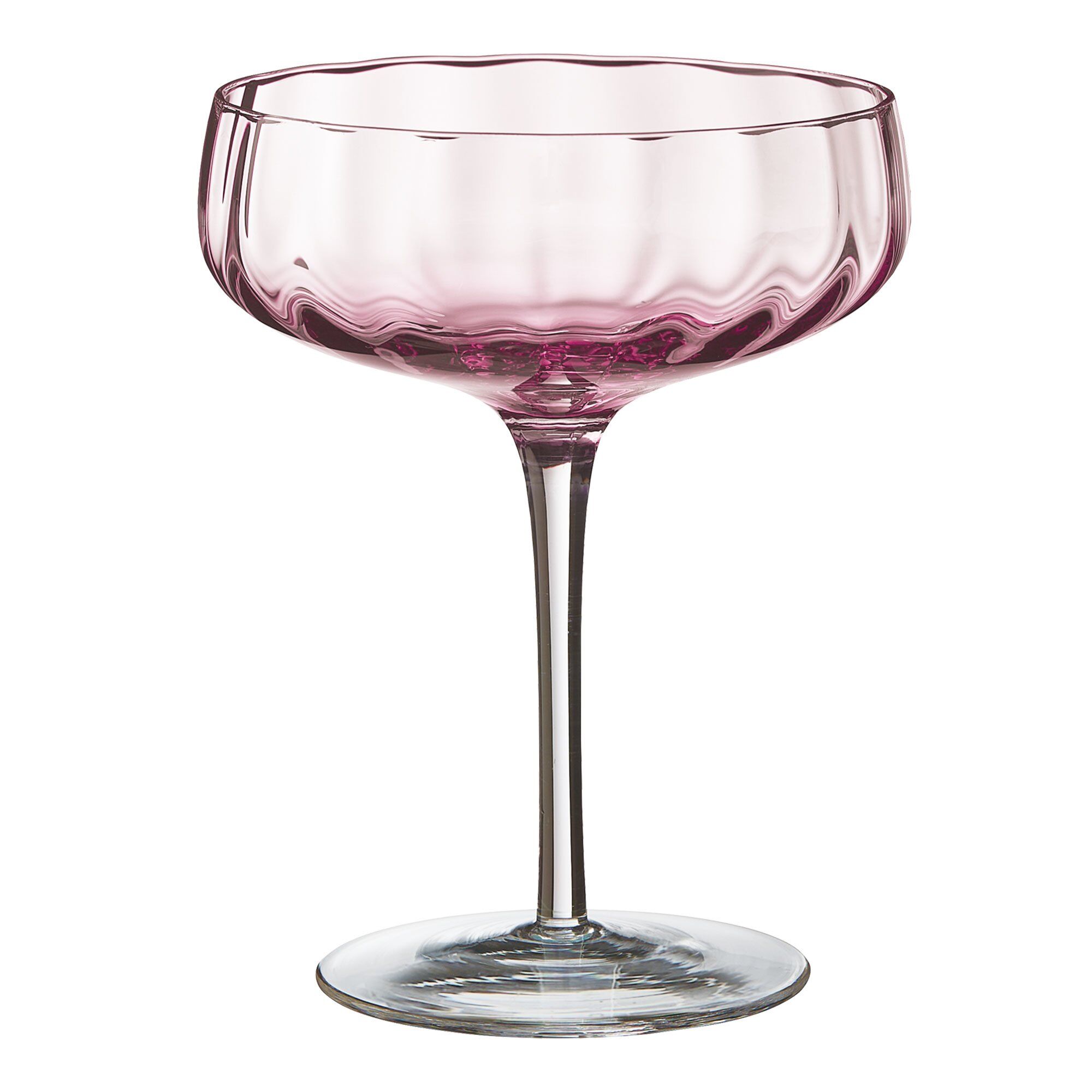 Aida Champagne Cocktailglas  Rød