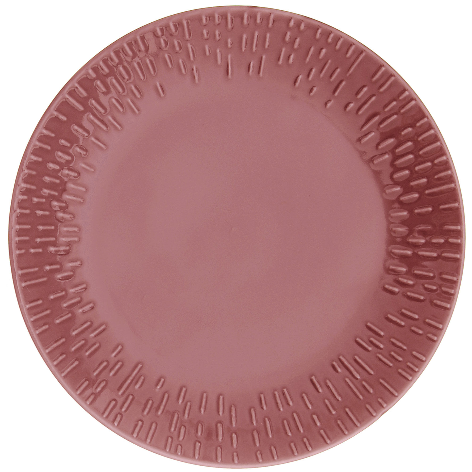 Aida Confetti Desserttallerken 21 Cm  Bordeaux