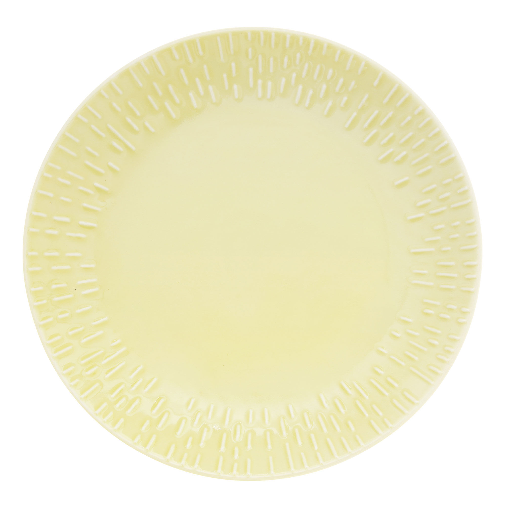 Aida Confetti Desserttallerken 21 Cm  Lemon