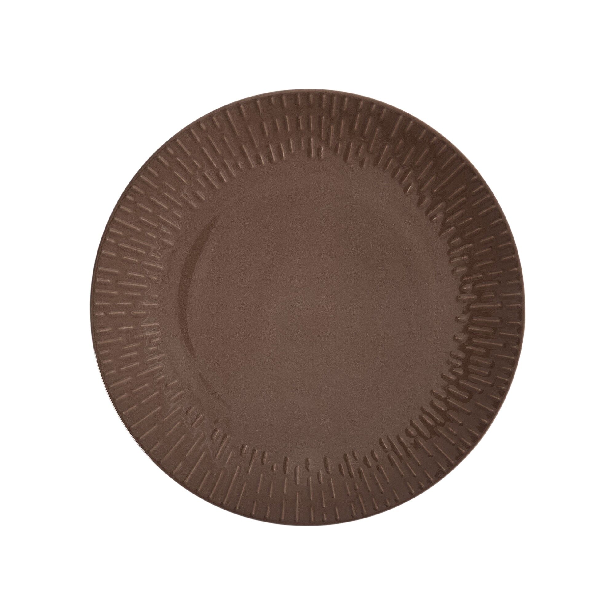 Aida Confetti Middagstallerken 27   Cm  Chokolade