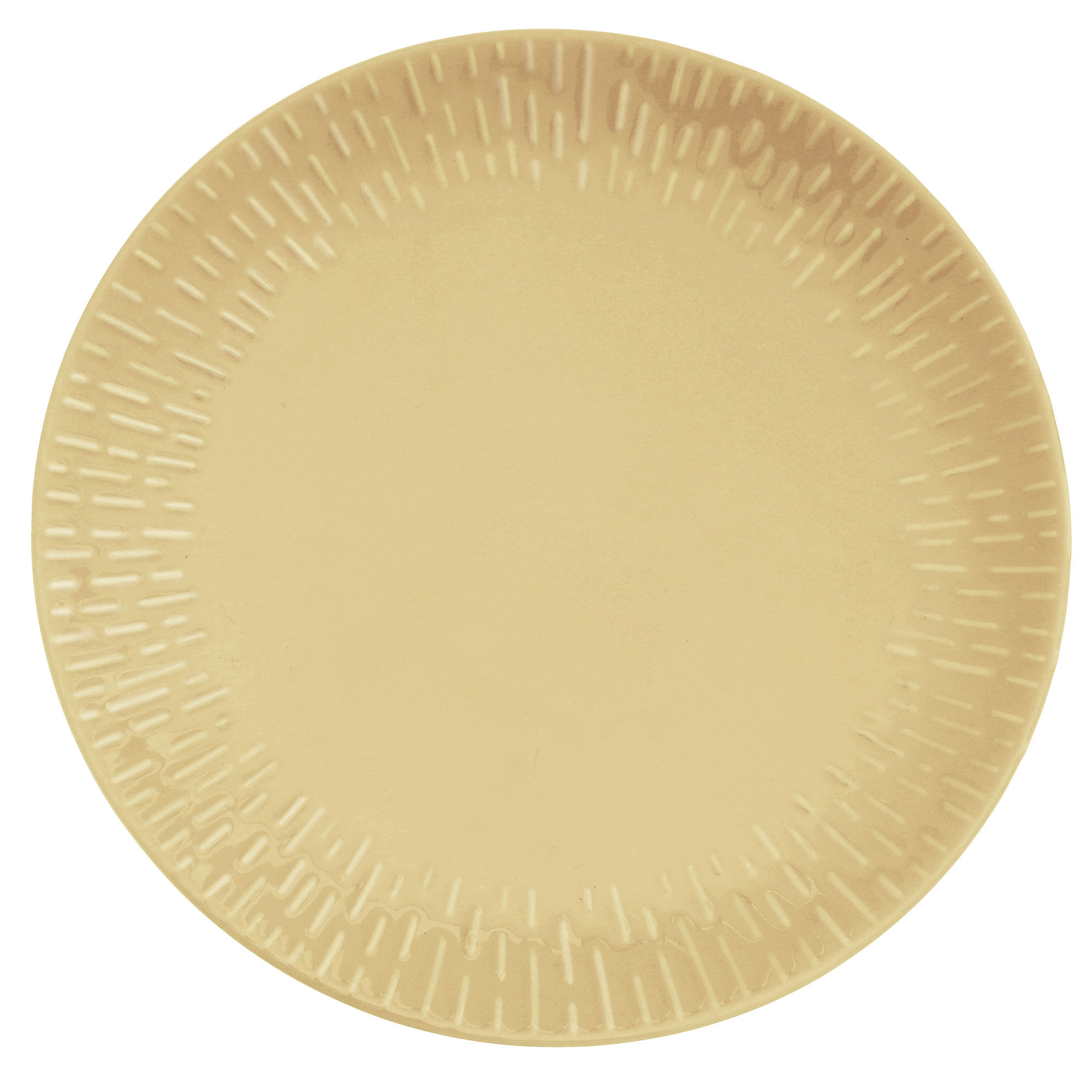 Aida Confetti Middagstallerken 27   Cm  Mustard