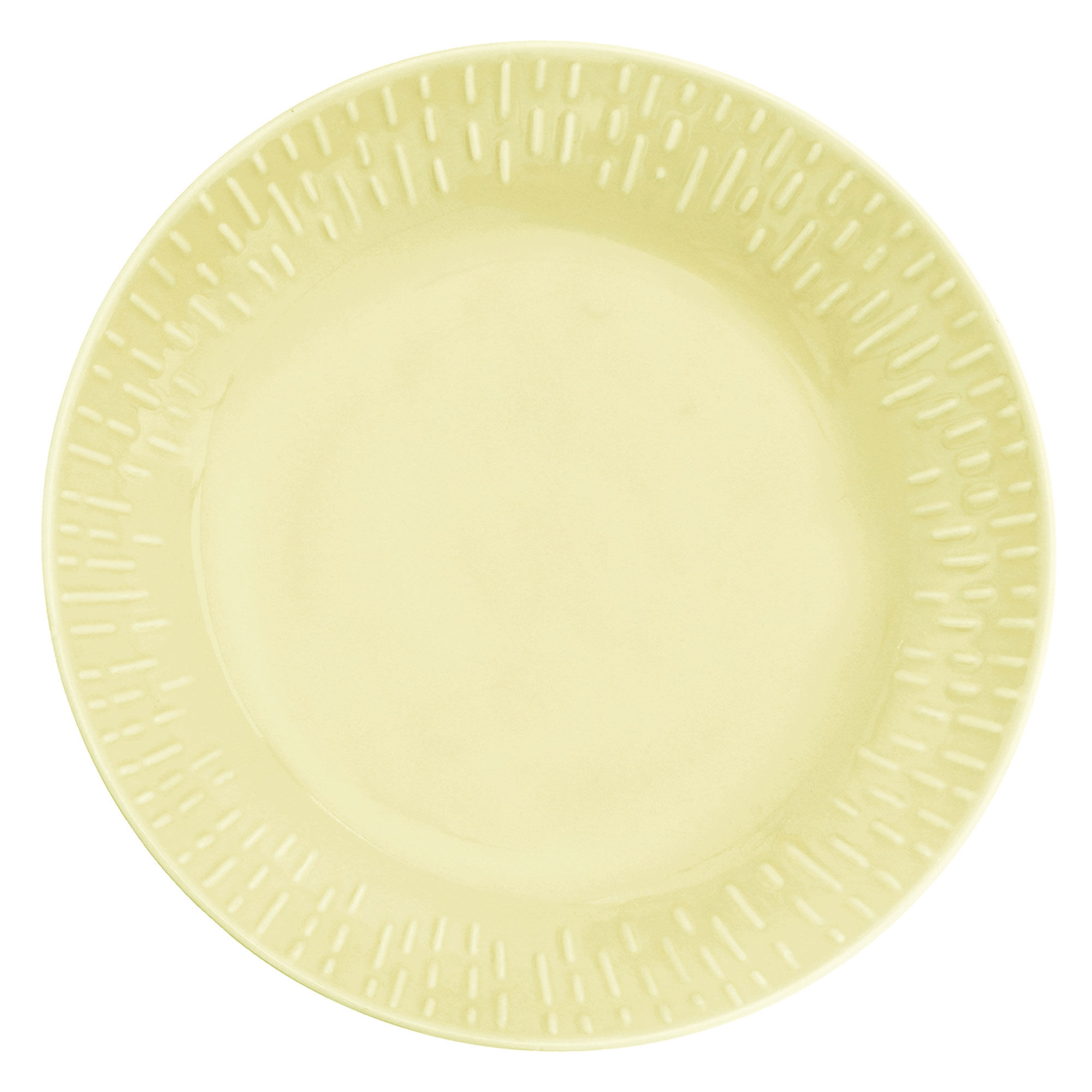 Aida Confetti Pastatallerken 23 Cm  Lemon