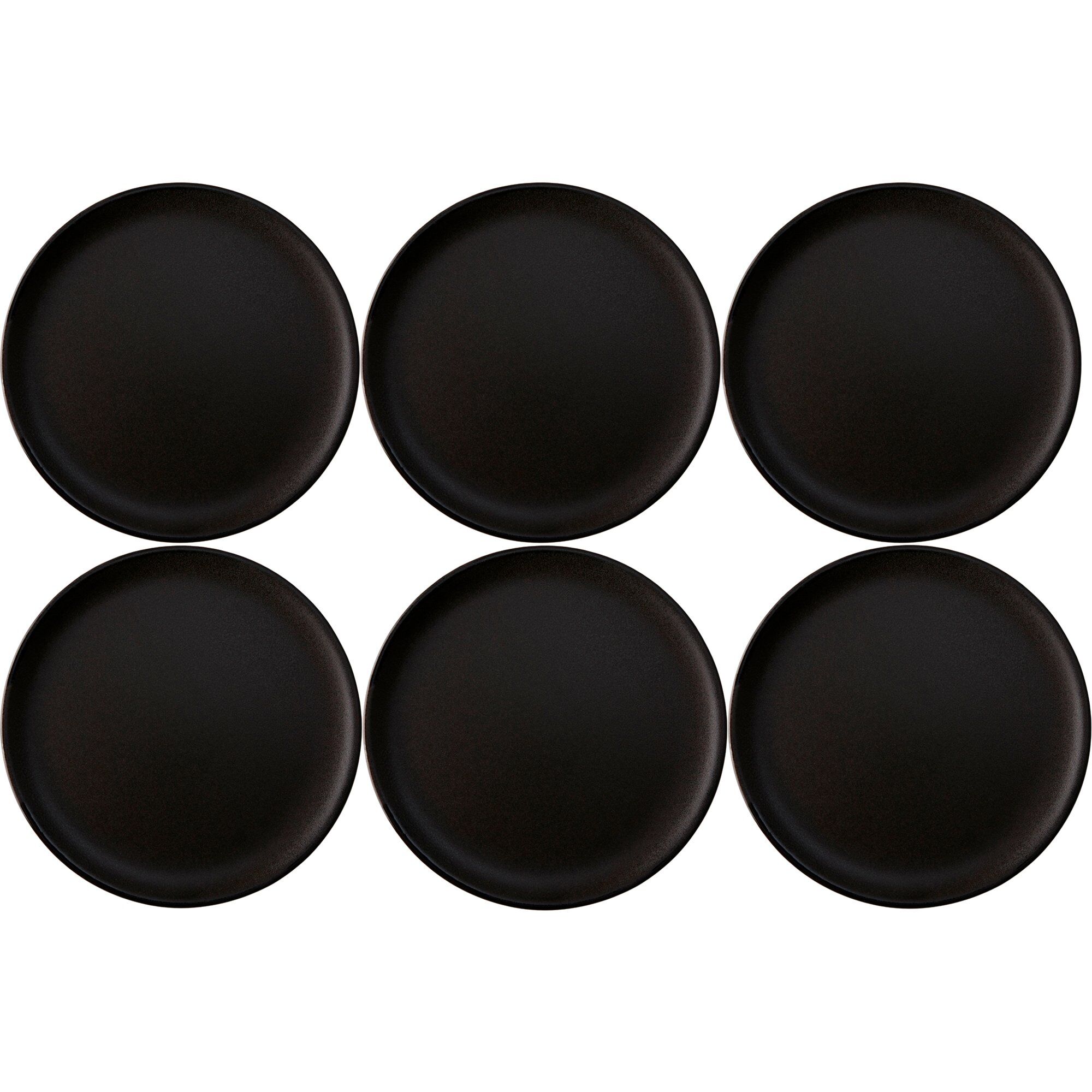 Aida Raw Desserttallerken  Titanium Black    Stk