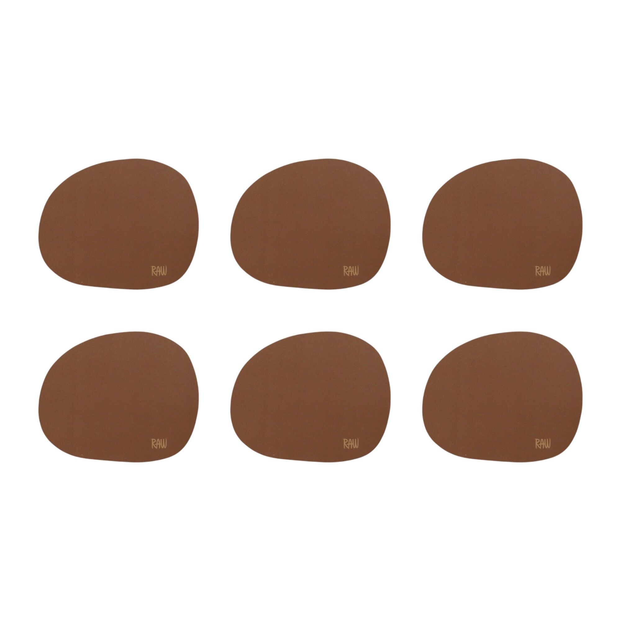 Aida Raw Glasbrikker  -pak  Mocca