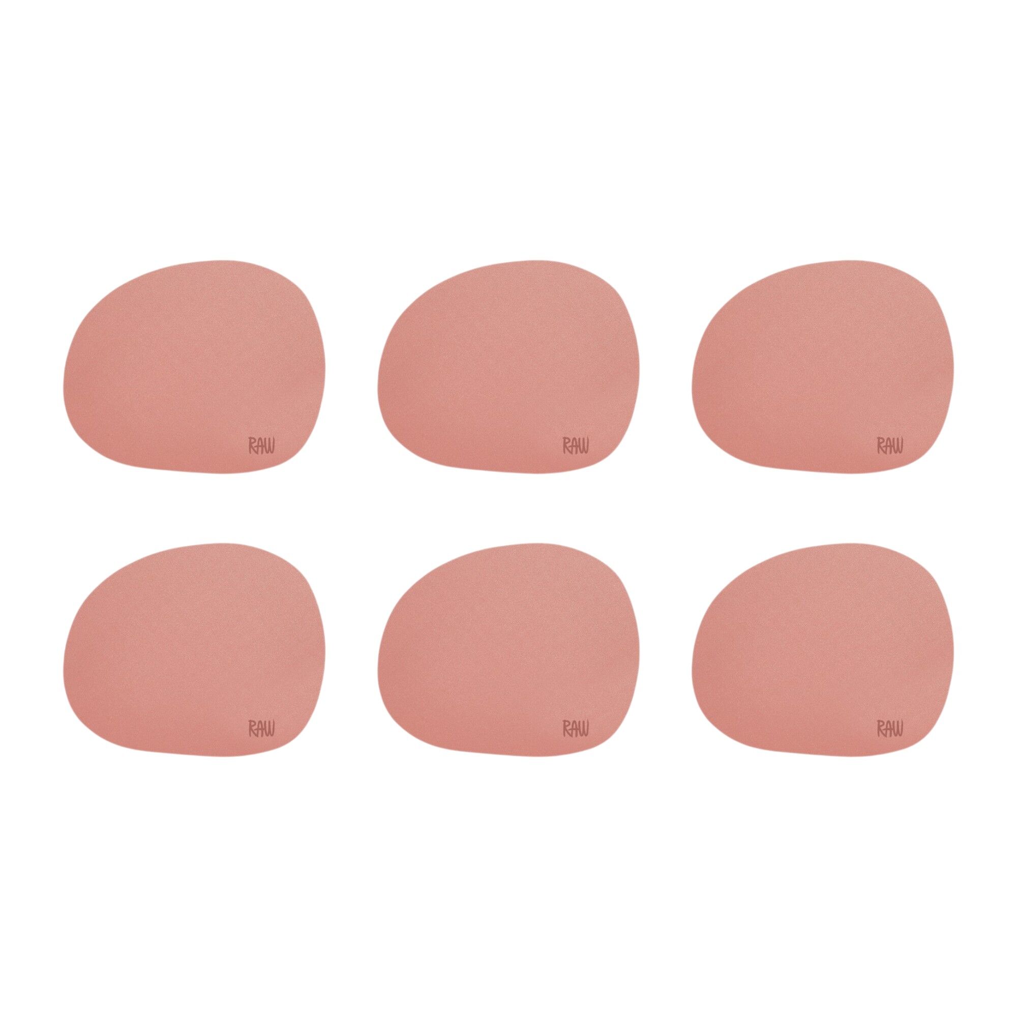 Aida Raw Glasunderlag  -pak  Spice Rose