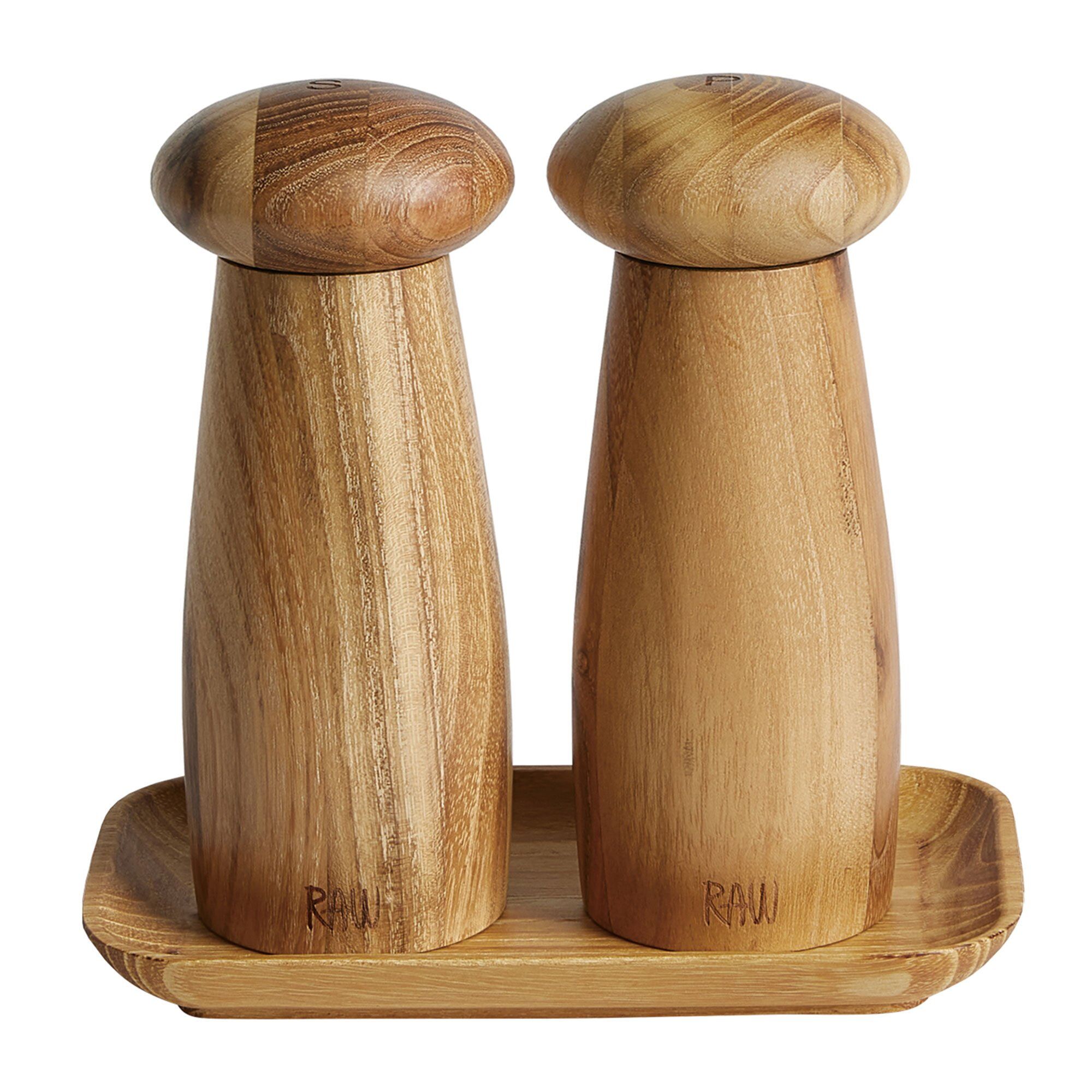 Aida Raw Kværnset 13   Cm  Teak