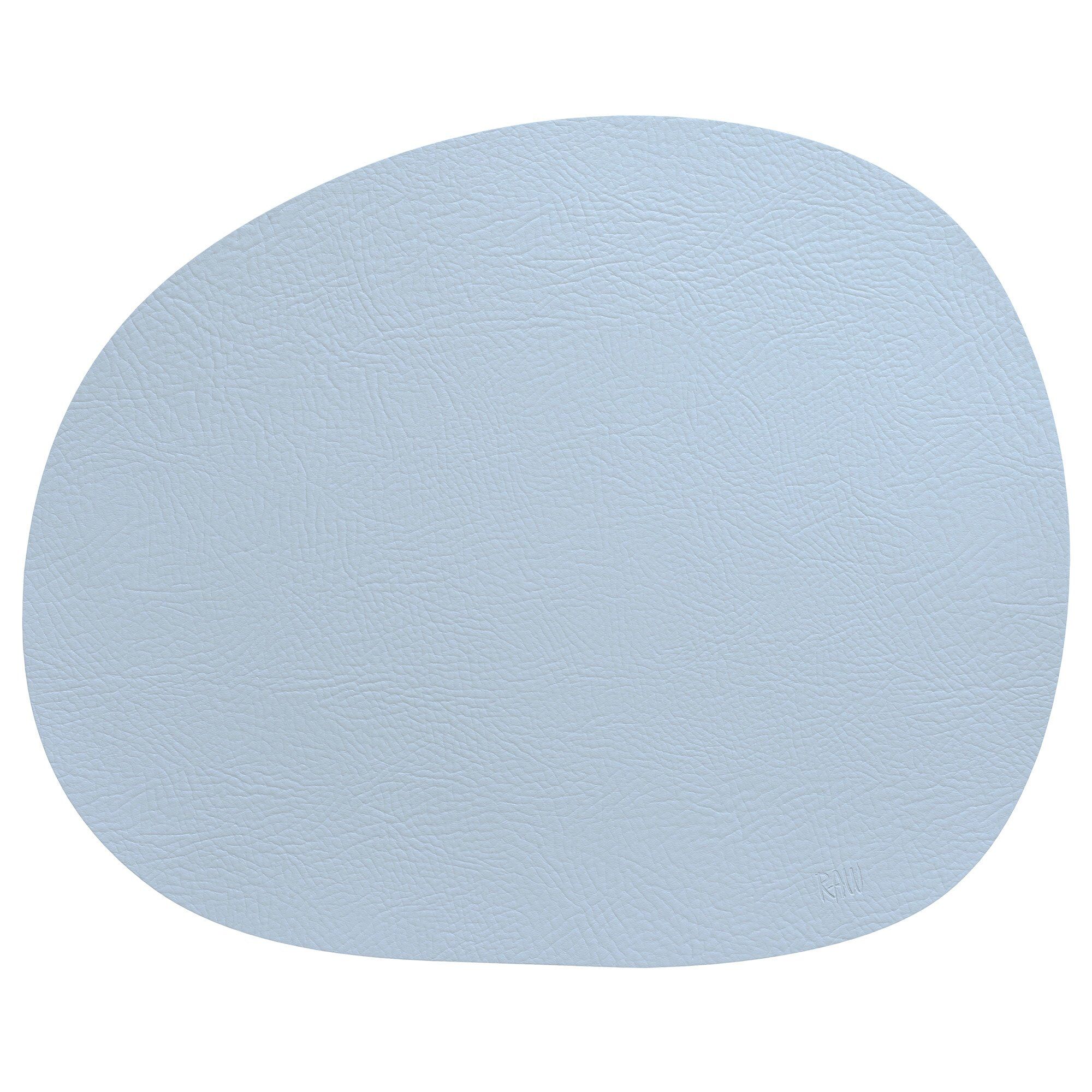 Aida Raw Organic Dækkeserviet 41   33   Cm  Sky Blue