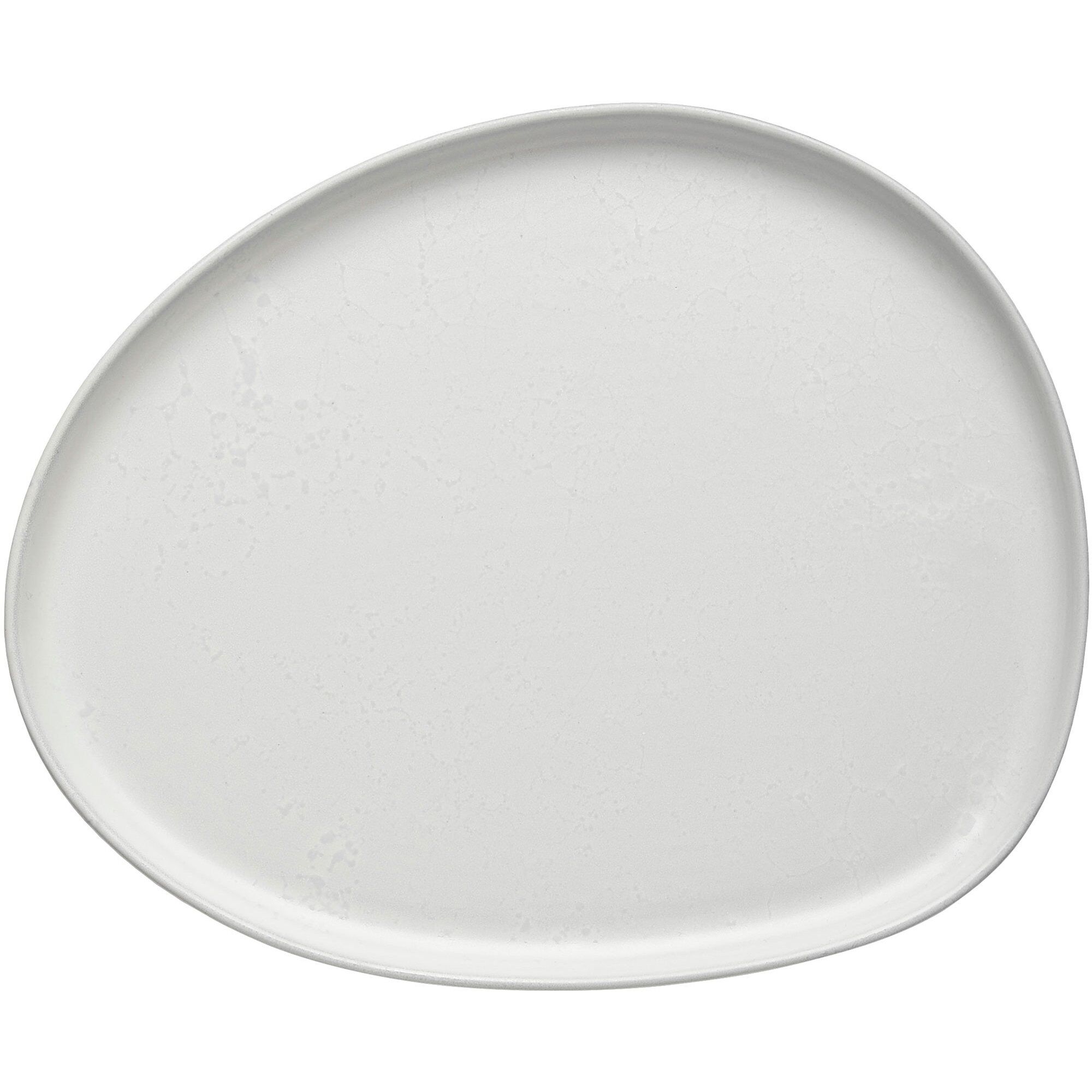Aida Raw Organic Frokosttallerken  24x21 Cm  Arctic White