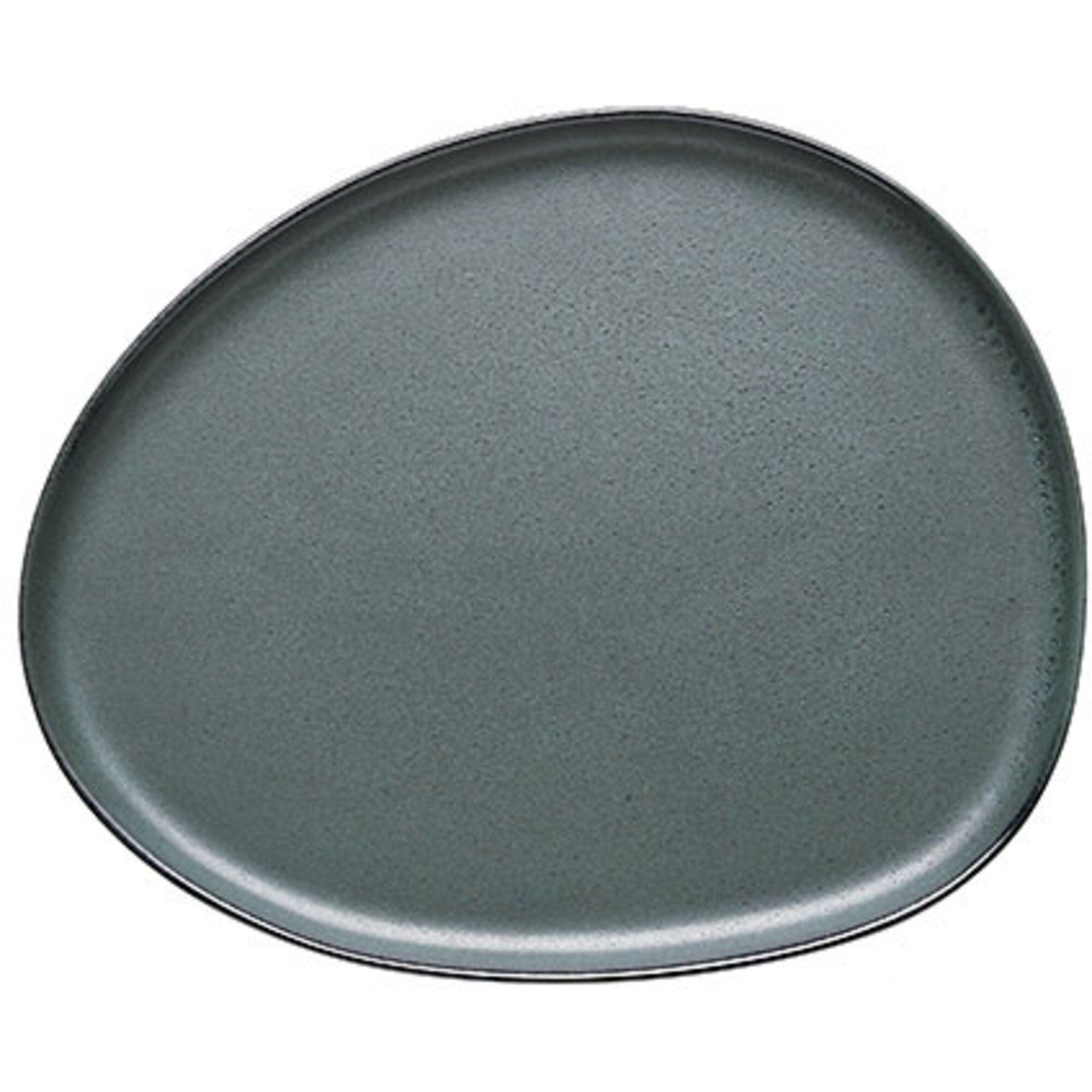 Aida Raw Organic Frokosttallerken  24x21 Cm  Northern Green